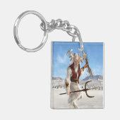 Krampus Sleutelhanger (Voorkant Links)