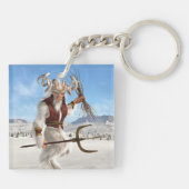 Krampus Sleutelhanger (Achterkant)