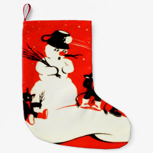 Krampus Snowman Snowball Switch Kleine Kerstsok