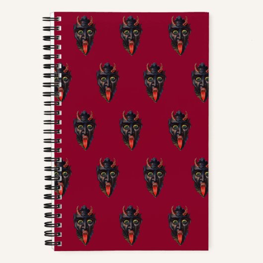Krampus Spiral Notitieboek (Voorkant)