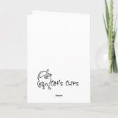 Krampus Squirrel Kaart (Achterkant)