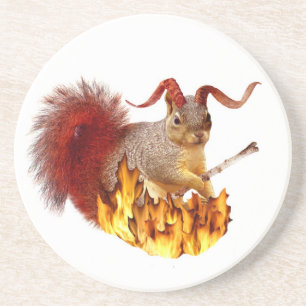 Krampus Squirrel Onderzetter