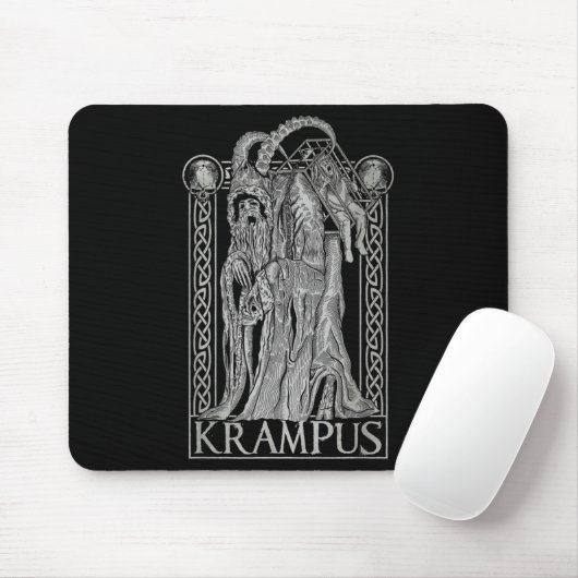 Krampus - Ss Von Krampus Dark Gothic Christmas  Muismat (Met muis)