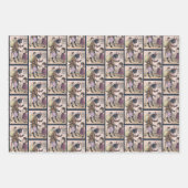 Krampus + St Nick Wrapping Paper Set (Voorkant 3)