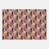 Krampus + St Nick Wrapping Paper Set (Voorkant 2)