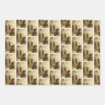 Krampus + St Nick Wrapping Paper Set