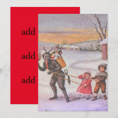 Krampus Stealing Children & Toys (Voorkant / Achterkant)