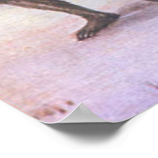 Krampus Stealing Toys & Children Poster (Hoek)