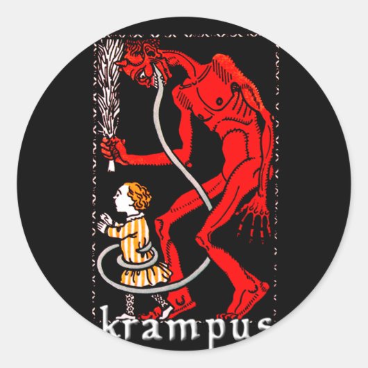 Krampus Sticker (Voorkant)