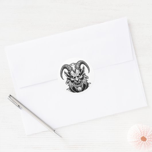 Krampus Sticker (Envelop)