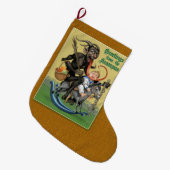 Krampus Stocking Grote Kerstsok (Voorkant (Hangend))