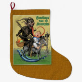 Krampus Stocking Grote Kerstsok (Voorkant)