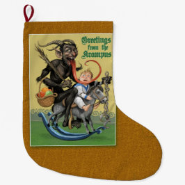 Krampus Stocking Grote Kerstsok