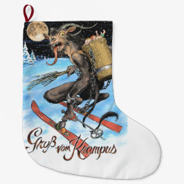 Krampus Stocking Grote Kerstsok
