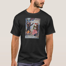 Krampus straft slechte volwassenen t-shirt