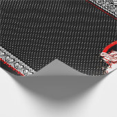 Krampus Sweater Wrapping Paper Cadeaupapier (Hoek)