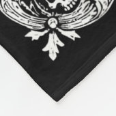 Krampus Tarot Card Design Christmas Season Evil Pa Fleece Deken (Hoek)