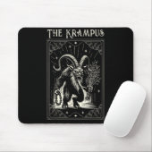 Krampus Tarot Card Design Christmas Season Evil Pa Muismat (Met muis)
