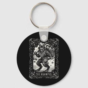 Krampus Tarot Kaart Ontwerp Kerstseizoen Evil Pa Sleutelhanger