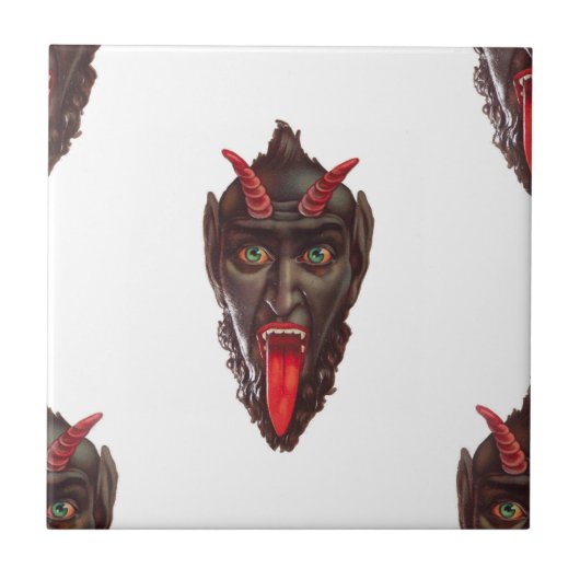  krampus tegeltje (Voorkant)