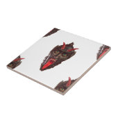  krampus tegeltje (Zijkant)