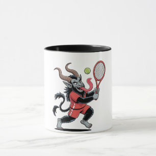 Krampus Tennis Kerstmis Court Demon Tennis  Mok