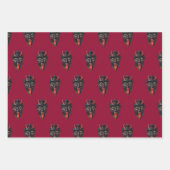 Krampus Thed Inpakpapier Vel (Voorkant 3)