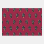 Krampus Thed Inpakpapier Vel (Voorkant)