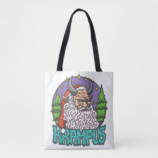 Krampus Tote Bag (Voorkant)