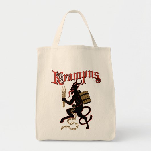 Krampus Tote Bag (Voorkant)