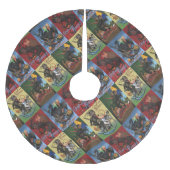 Krampus Tree Skirt Kerstboom Rok (Voorkant)