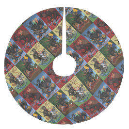 Krampus Tree Skirt Kerstboom Rok