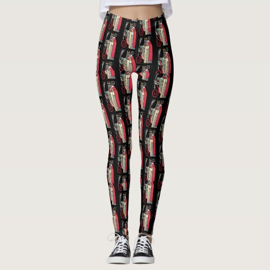 Krampus und Nicolo Leggings (Voorkant)