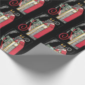 Krampus und Nikolo Wrapping Paper Cadeaupapier (Hoek)
