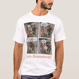 Krampus van deur tot deur T-shirt