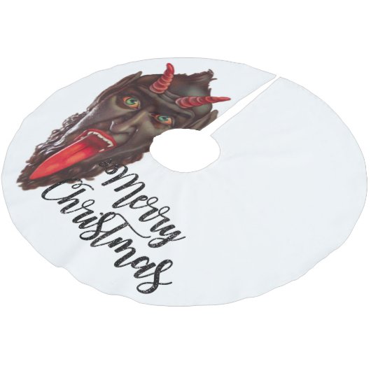 krampus vrolijk kerstboom rok (Gekanteld)