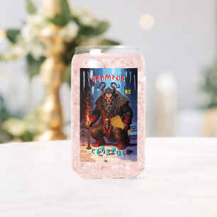 Krampus Wees Voorzichtig Blikvorm Glas