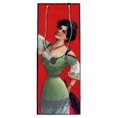 Krampus Wine Gift Bag Wijn Cadeautas (Achterkant)