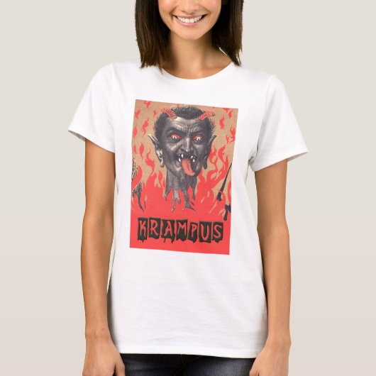 Krampus Womens T-Shirt (Voorkant)