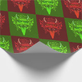 Krampus Wrapping Paper Cadeaupapier (Hoek)