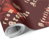 Krampus Wrapping Paper Cadeaupapier (Rol Hoek)