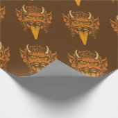Krampus Wrapping Paper Cadeaupapier (Hoek)