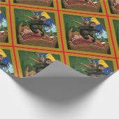 Krampus Wrapping Paper Cadeaupapier (Hoek)