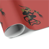 Krampus Wrapping Paper Cadeaupapier (Rol Hoek)