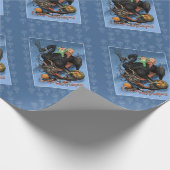 Krampus Wrapping Paper Cadeaupapier (Hoek)