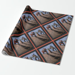 Krampus Wrapping Paper Cadeaupapier