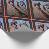 Krampus Wrapping Paper Cadeaupapier (Hoek)