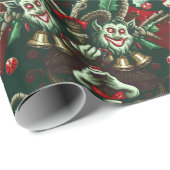 Krampus wrapping paper | Spooky Holiday Gift Cadeaupapier (Rol Hoek)