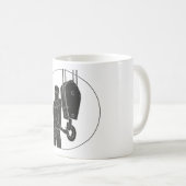 Kran-Design Klassische Tasse Koffiemok (Voorkant rechts)