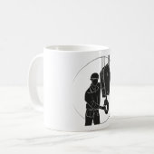 Kran-Design Klassische Tasse Koffiemok (Voorkant links)